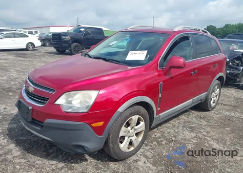 2014 Chevrolet Captiva Sport 2Ls z USA, uszkodzony, nr VIN 3GNAL2EK9ES512297